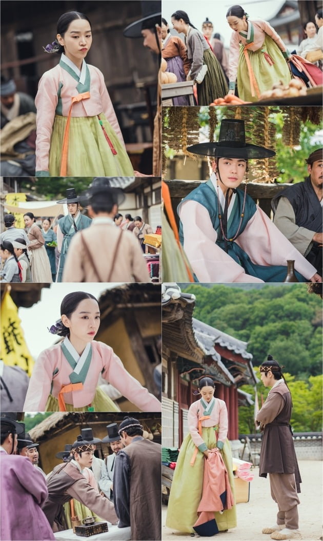'철인왕후' 신혜선, 김정현이 저잣거리 나들이에 나선다. / 사진제공=tvN