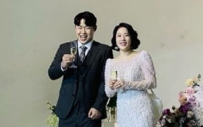 '♥윤승열 결혼' 김영희 "꿈같이 지나가, 잘 살겠다"