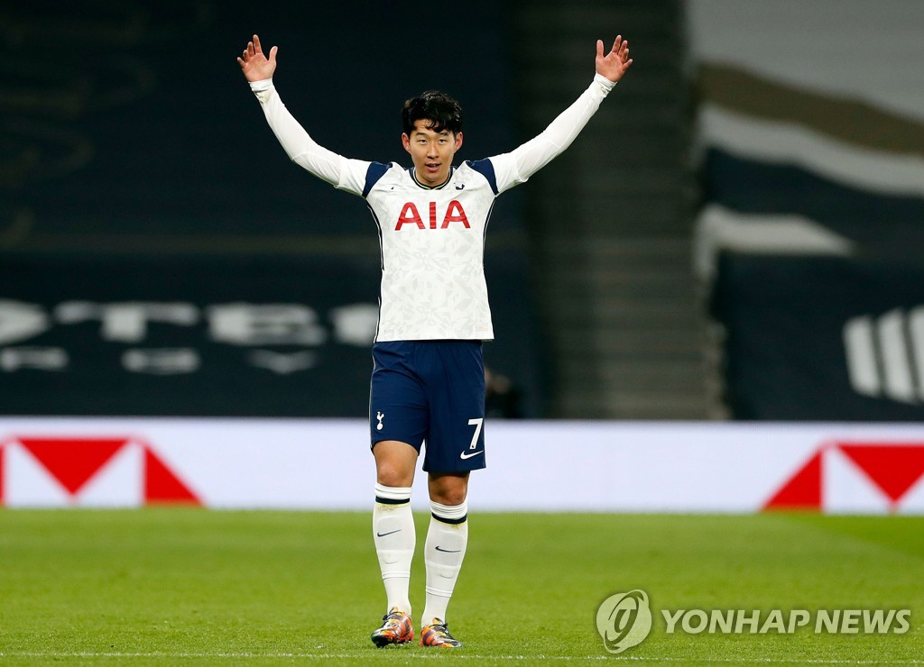 '흥 넘치는' 손흥민 골…EPL·토트넘 2020년 베스트 골장면 선정