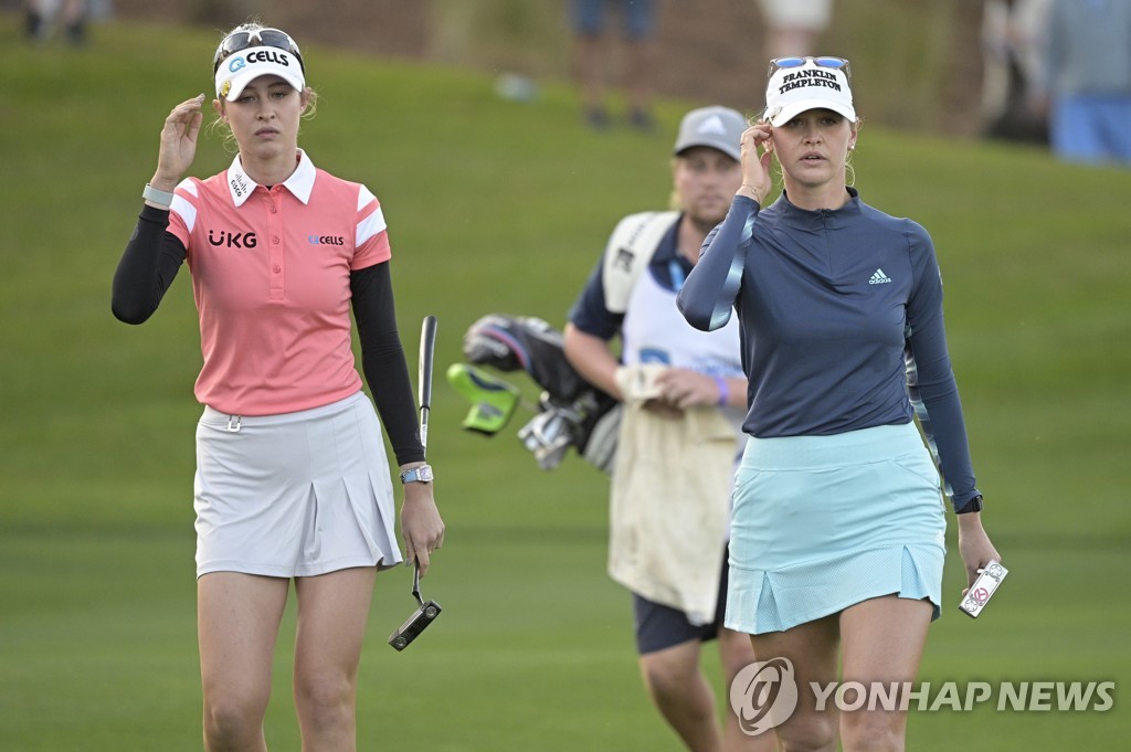 LPGA 개막전 우승 코르다 '스포츠 가족의 힘' 과시