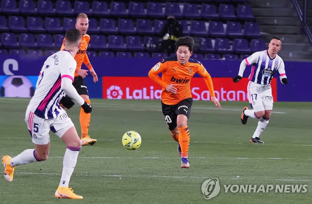 '이강인 13분' 발렌시아, 2부팀 2-0 완파…스페인 국왕컵 16강행