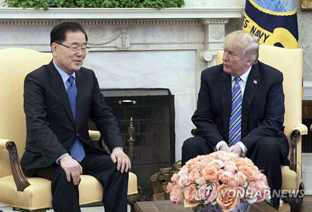 트럼프·김정은 만남 중개한 정의용, 바이든 시대 외교수장으로(종합2보)