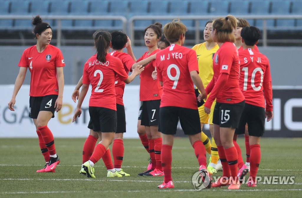 여자축구 올림픽 PO 1차전, 예정대로 홈에서?…'긍정적 전망'