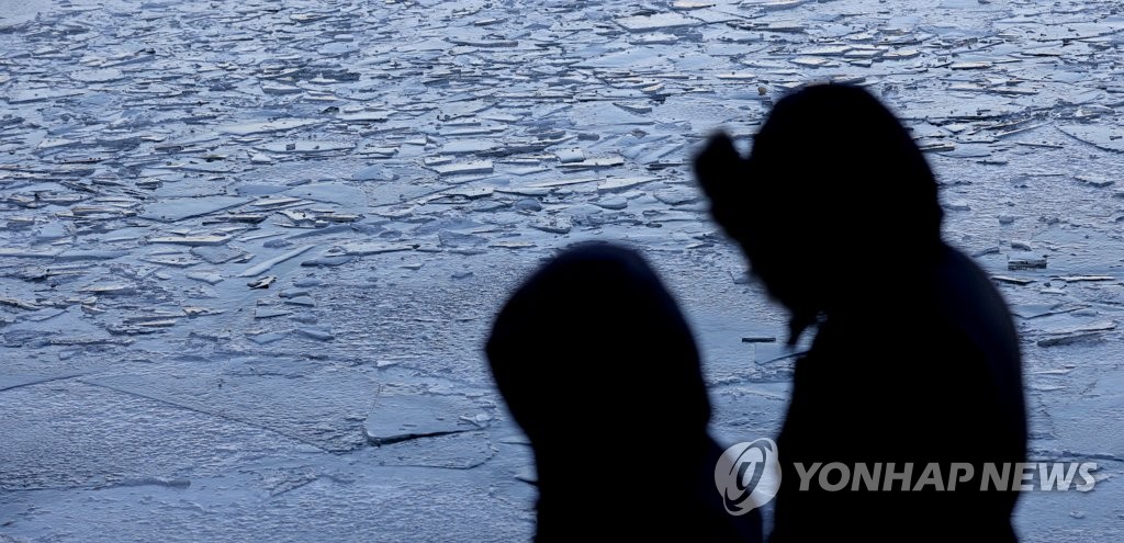 북극발 한파에 강풍 몰아친 인천…체감 영하 26.8도