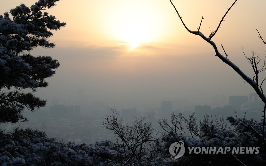 [내일날씨] 흐리고 중부·남부 비…미세먼지 나쁨