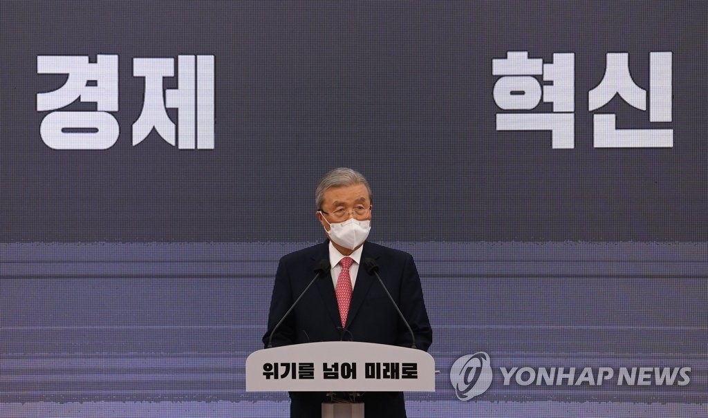 김종인 "서울·부산 승리 확신…尹 지지율, 관심없다"(종합)