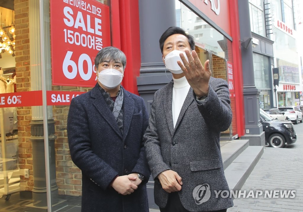 野 서울시장 후보들 주말 강행군…文정부 경제실정 부각