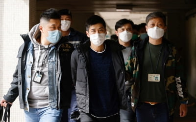 홍콩 범민주진영 50명 홍콩보안법 위반혐의 대거 체포