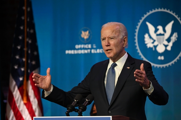 Biden’s inauguration confirmation on the New York Stock Exchange surged…  All-time high in three indexes