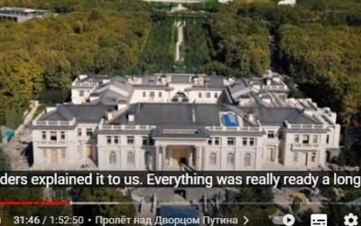 귀국 직후 구속 나발니, '푸틴 궁전' 의혹 영상 공개하며 저항