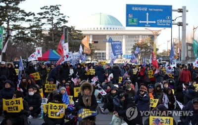 '국회 불법 집회 주도' 보수단체 회원 14명 검찰 송치