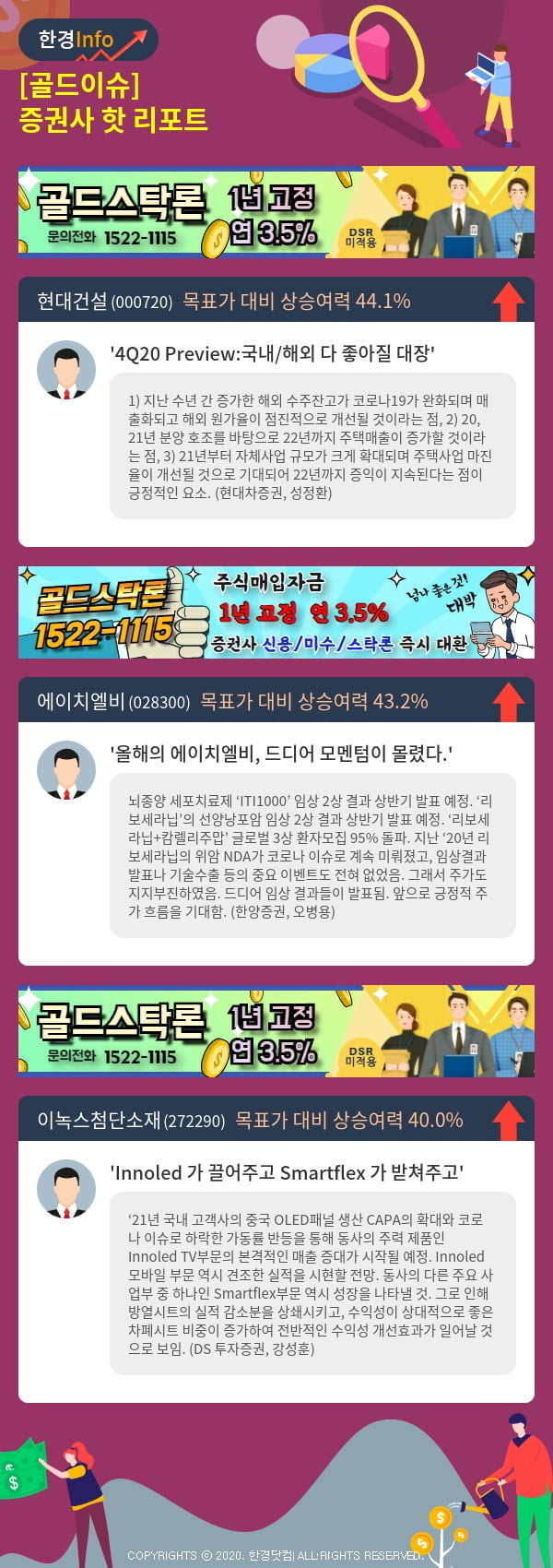 [골드이슈] 증권사 핫 리포트