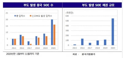 정부 보증에 '부도 무풍지대'였던 중국 국유기업 채권, 도미노 부실 시작되나