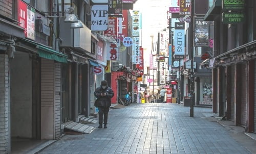 서울의 핵심 상권 중 하나인 중구 명동 거리. /연합뉴스