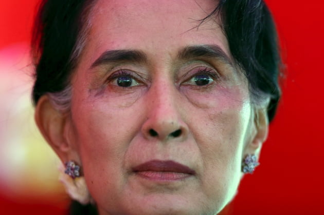 아웅산 수치 미얀마 국가고문. /사진=로이터
