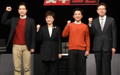 野 부산시장 첫 토론 승자는…'여유' 박민식, '논리' 박형준