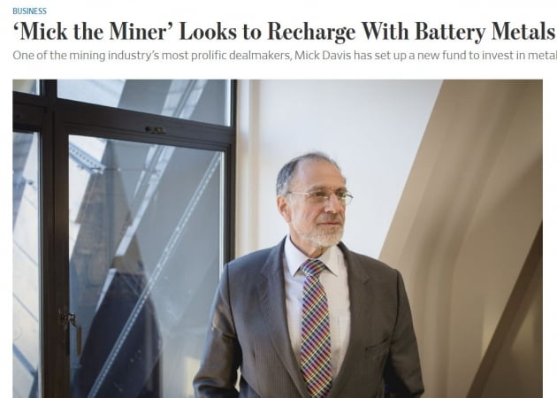 All-in to battery metals such as lithium, the world’s mining giant