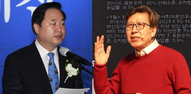 김두관 더불어민주당 의원(왼쪽)과 박형준 국민의힘 부산시장 예비후보. 사진=연합뉴스