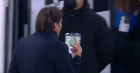 Coach Conte swears fingers at Juventus... manners and matches'lose'