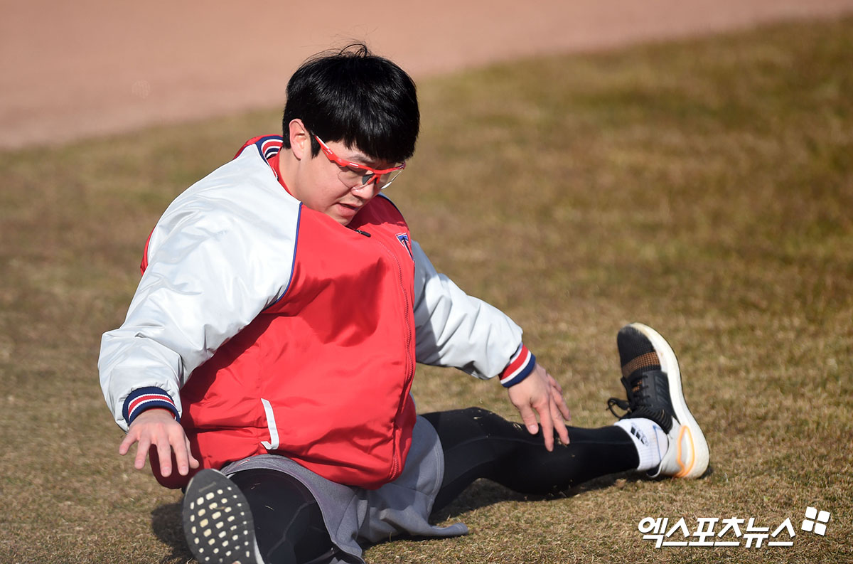 &#39;빅리그 도전&#39; 양현종, 개인 훈련으로 완벽한 몸상태 만든다! [엑&#39;s 스케치]