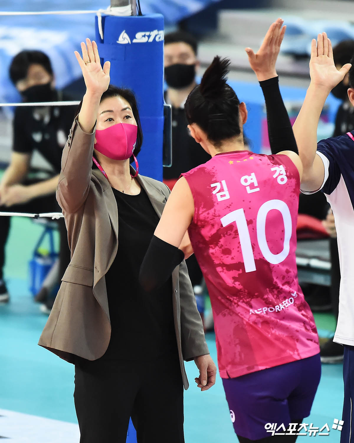 박미희 감독 &#39;김연경 믿는다&#39;[포토]