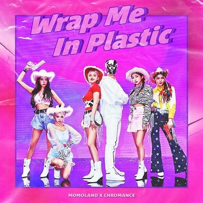 모모랜드X크로망스, 5일 프로젝트 싱글 `Wrap Me In Plastic` 발매