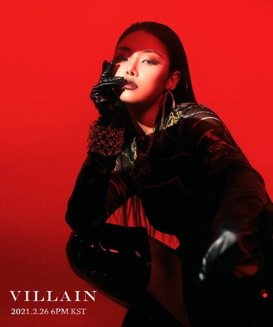 치타, 'Villain' 콘셉트 포토 2탄 공개→치명적 빌런 캐릭터 완벽 소화