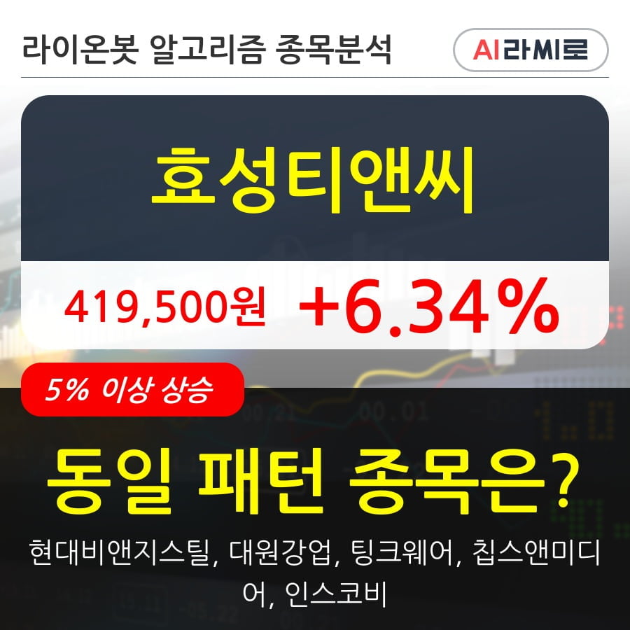 효성티앤씨