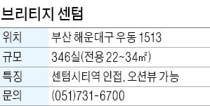 브리티지 센텀, 60%가 남향…광안대교 한눈에