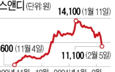 자이에스앤디, 대규모 신주발행으로 8.6% 폭락