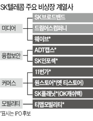 몸값 키우는 SK텔레콤…계열사 IPO 전담 조직 신설