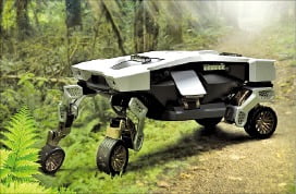 달리고 걷는 현대차 로봇 ‘타이거’ 
