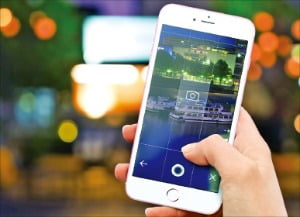 ▲비지트 360도VR 사진촬영 앱 ‘라운드픽'
 
