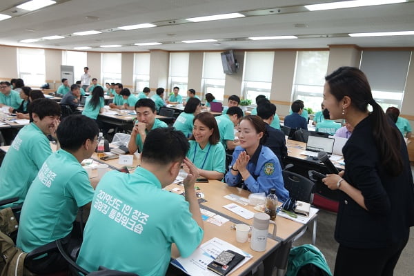 경기도, 경기·강원지역 1인 창조 코워킹 워크숍 개최…11개 기관 및 입주기업 등 100여명 참석