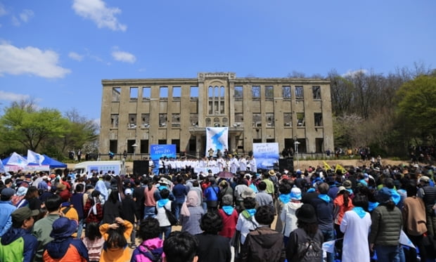 한신대, ‘DMZ민&#40;民&#41;&#43;평화손잡기’ 행사 참여