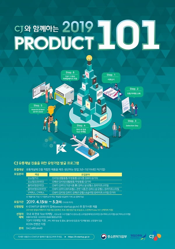 ‘예능 프로 PPL·해외 진출 기회 제공’···CJ ‘프로덕트 101’ 시즌 2 참가기업 모집