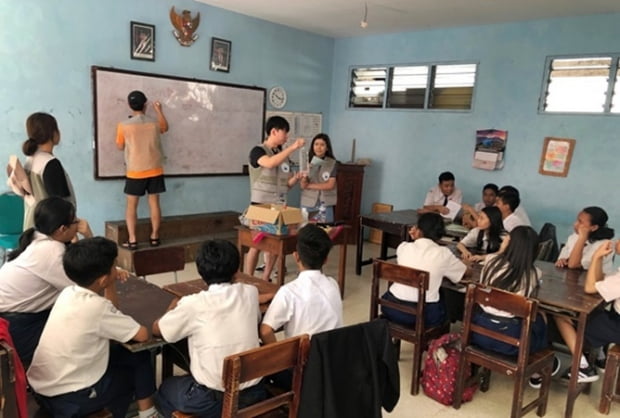 겨울방학 중 봉사활동도 ‘글로벌’하게!… 인하 글로벌프런티어 봉사단