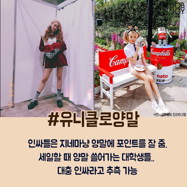 [카드뉴스] 가을 캠퍼스코디 가을아이템 인싸코디 경량패딩코디