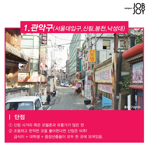 [카드뉴스] 서울 자취하기 좋은동네