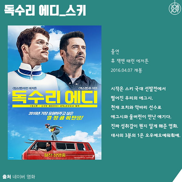 [카드뉴스] 동계 스포츠 영화 BEST5