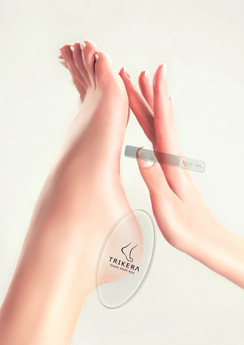 [2019 대한민국 우수브랜드대상] Trikera Nail & Foot, 특수유리 재질 손톱광택기 및 발각질제거기