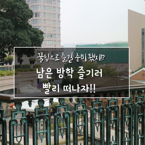 급 떠나도 되는 홍콩&amp;마카오 여행 리얼 꿀 팁