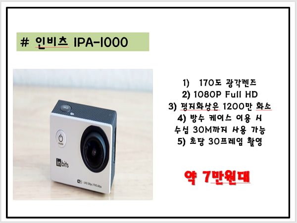 대학생의 필수품 &#39;액션캠&#39;, 어디까지 써봤니?
