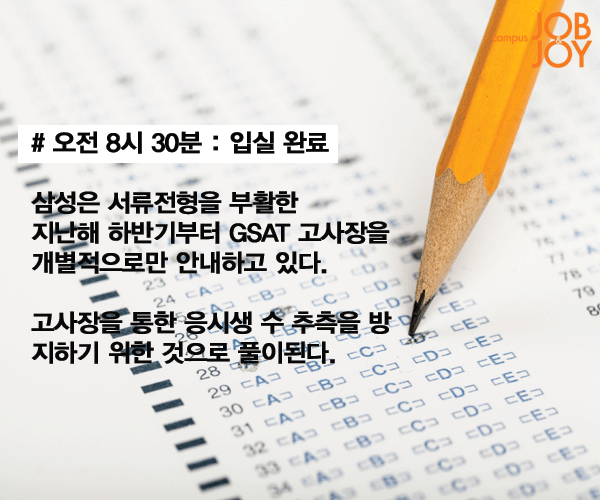 [카드뉴스] 삼성그룹 인적성, GSAT 파헤치기