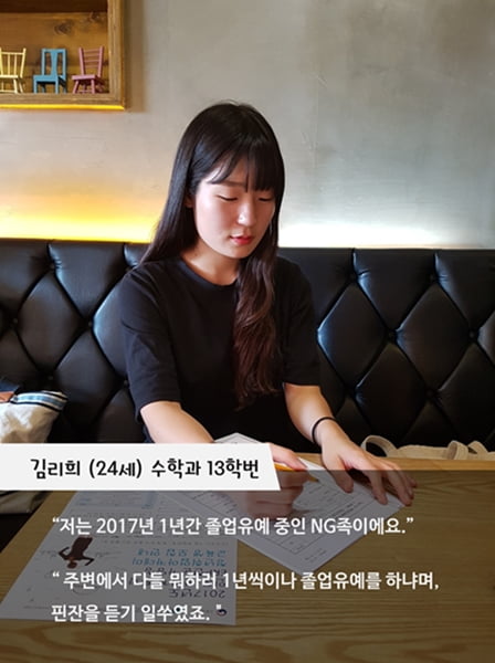 [청년, 대통령에게 바란다③] 졸업 유예한 ‘NG족’...“24시간이 모자라요”