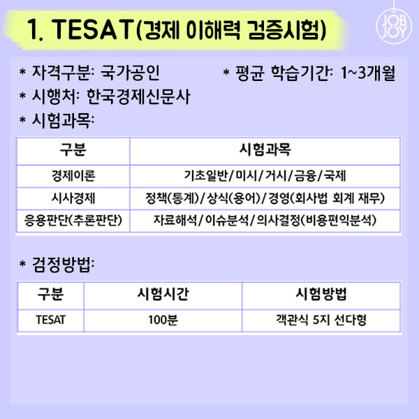 [카드뉴스] 잡앤조이 대학백서 6 - 취업깡패를 노린다 금융자격증 추천 12