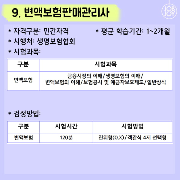 [카드뉴스] 잡앤조이 대학백서 6 - 취업깡패를 노린다 금융자격증 추천 12