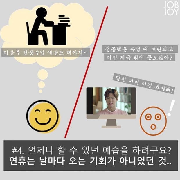 잡앤조이 대학생기자들의 추석나기 이상과 현실