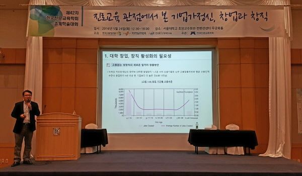 중앙대 김진수 교수, “저성장 시대 청년고용 창출 한계극복, 창업·창직에 달렸다”