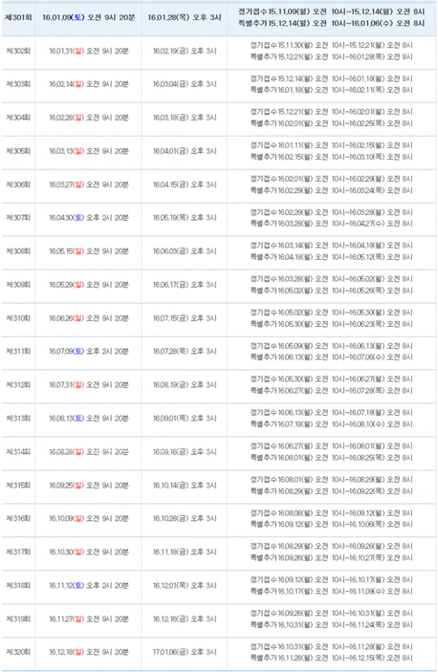 2016년 토익 일정 발표..신&#40;新&#41;토익은 5월부터 적용